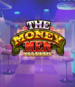 Experience the exciting world of The Money Men Megaways game by Pragmatic Play, featuring a vibrant logo with glittering stars against a luxurious background. This graphic captures the excitement and glamour of Megaways slots with its eye-catching colors and design. Great for slot game lovers looking for a taste of Vegas. 