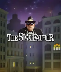 Enter the underworld realm of The Slotfather slot by Betsoft, highlighting a commanding mafia boss standing against a mysterious cityscape. This graphic evokes the gritty atmosphere of the organized crime, with the boss clad in a sharp black suit and fedora. Perfect for lovers of gangster-themed games, providing a thrilling adventure. 